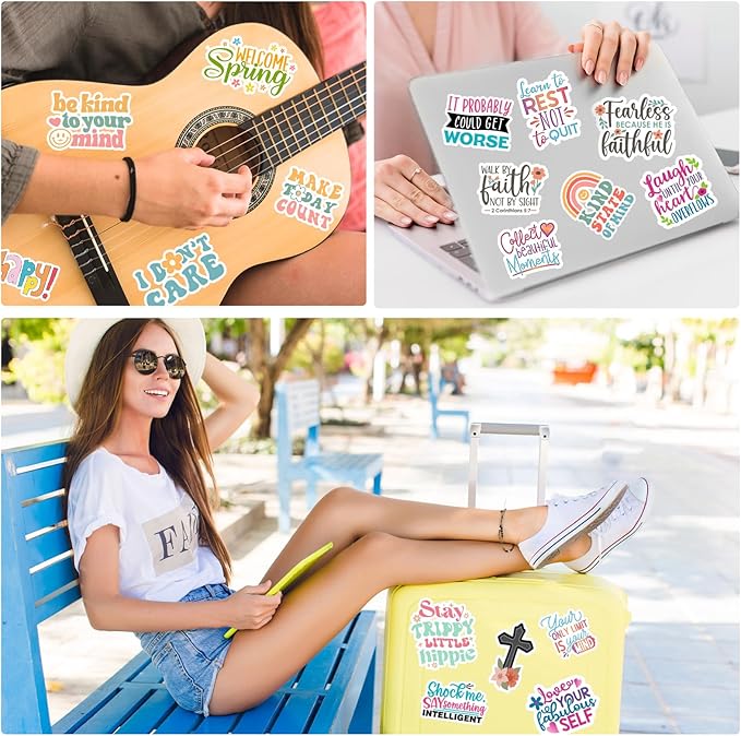 TECKWRAP Printable Vinyl Sticker Paper for Inkjet Printer, Matte Inkjet Printable Vinyl, 8.26" x 11.69" A4 56 Sheets/Pack Photo Paper for Craft Scrap-Booking, Stickers, Labels