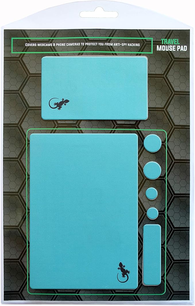 Mouse Pad Adhesive Travel (Blue)