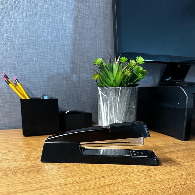 Bostitch Executive Full Strip Stapler - 20-Sheet Capacity, All-Metal Construction, Dual Clinch, 2-Pack