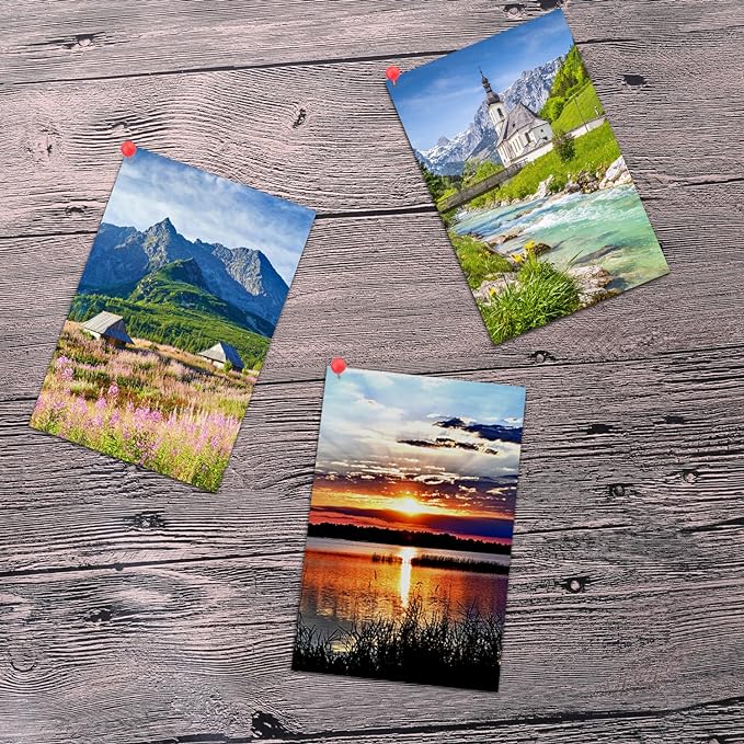 Map Tacks Push Pins Small Size 300 Packs (Red, 1/8 Inch)