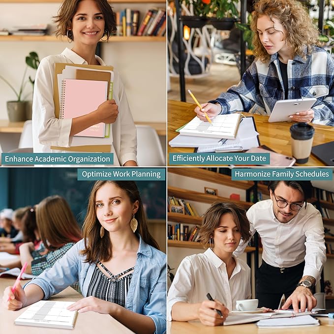 Monthly Planner 2026-2027 - 2 Year Monthly Planner Calendar 2026-2027, Jan. 2026 - Dec. 2027, 7.3" * 9.5", 24 Months Calendar Planner with Note Pages, for Office, School Home Planning - Pink