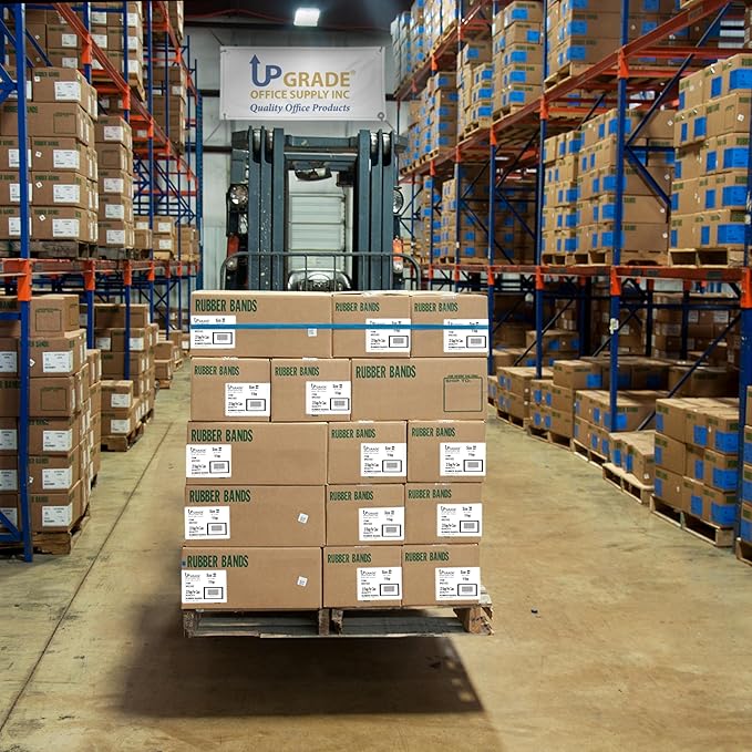 Upgrade Office Supply UPG22432CS Rubber Bands, Size 32 (3 x 1/8), 14,000 Count, 1 lb 20-Pack Case, USA