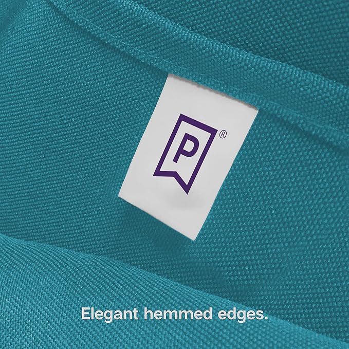 Gee Di Moda Rectangle Tablecloth - 90 x 156 Inch Caribbean Table Cloth for 8 Foot Table with Floor-Length Drop - Heavy Duty Washable Fabric - 8 Ft Buffet Table, Holiday Party, Wedding & Baby Shower