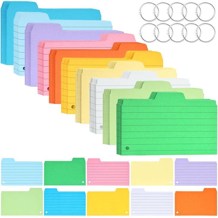 Filing & Index Cards