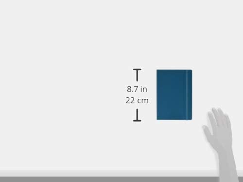 LEUCHTTURM1917 - Notebook Hardcover Medium A5-251 Numbered Pages for Writing and Journaling (Pacific Green, Ruled)