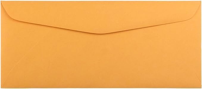 Limited Papers #10 Brown Business Envelopes - 4 1/8 x 9 1/2 - Ideal for Professional Communication - Bulk 1000/Pack
