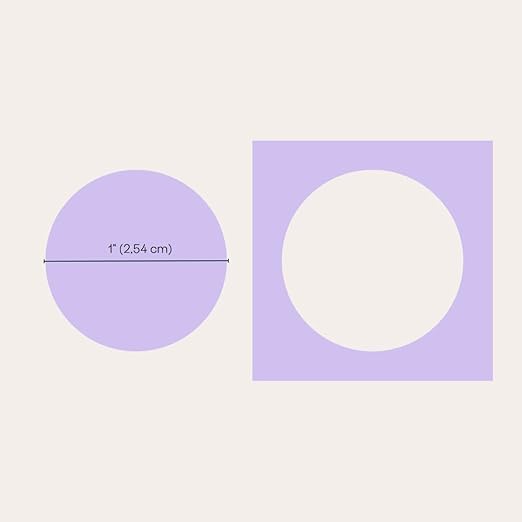 Craftelier - 1 Inch Circle Punch with Lever Press | Shape Hole Puncher for Paper Crafts | Round Hole Punch to Create Scrapbooks, DIY Cards & Journals | Mini Hole Punch for Paper & Cardstock.