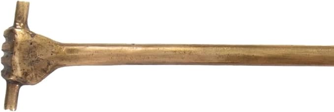 Harper Hand Book Mark — by Alice Lane Home Collection — Crafted Entirely from Brass — Styles Well in Spine of a Book — Reading in Bed — Home Decor