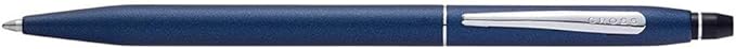 Cross Click Refillable Ballpoint Pen Presented in a Everyday Gift Box - Medium Point, Black Ink, Midnight Blue