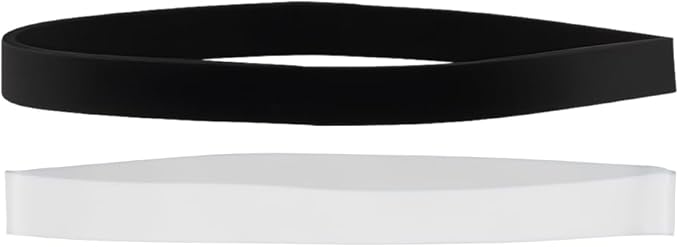 JAM PAPER Colorful Rubber Bands - Size 64 - Black & White Multi-Purpose Rubberbands - 200/Pack