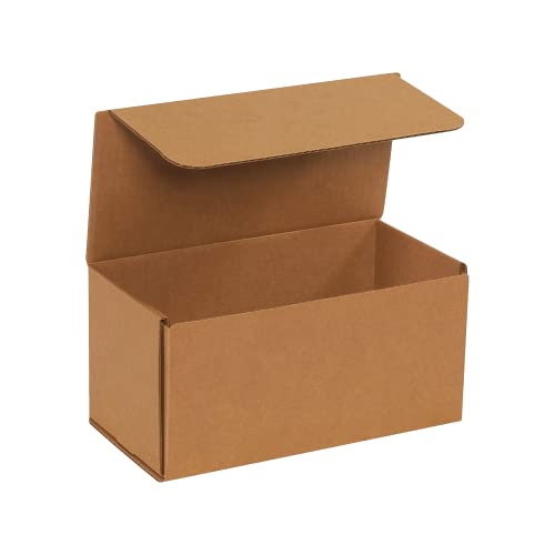 BOX USA Shipping Boxes 10"L x 5"W x 5"H, 50-Pack | Corrugated Cardboard Box for Packing, Moving and Storage