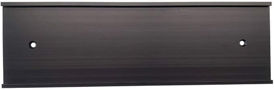 NapTags Nameplate Holder - Wall or Door - 10" x 3" (Black, 5)