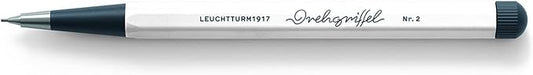 LEUCHTTURM1917 - Drehgriffel Mechanical Pencil - Refillable Writing Stylus with 0.7 mm HB Graphite Lead (White)