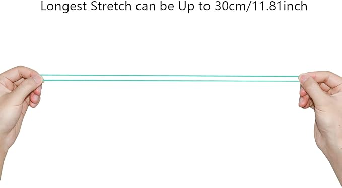JIKIOU Multicolor Rubber Bands for School Home Office, 280PCS Colored Elastics Bands, Assorted Color Rubber Bands(Unstretched Diameter:1-1/2inch,Red,Yellow, Blue,Green,Pink,Purple,Orange）