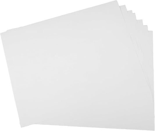 100pcs White Blank Mailing Address Labels for Laser Printers Printable Sticker for Envelopes and Shipping Strong Adhesive Office Supply for Clear Labeling