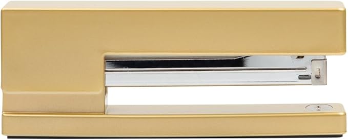 JAM PAPER Modern Desk Stapler - Gold - Sold Individually