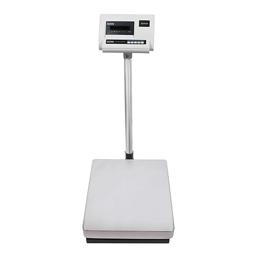 U.S. Solid Bench Scale 240 lb x 0.02 lb Stainless Steel Postal Package Shipping Scale Digital Bench Platform Balance with 16 inch x 20 inch Platform, Lb Kg