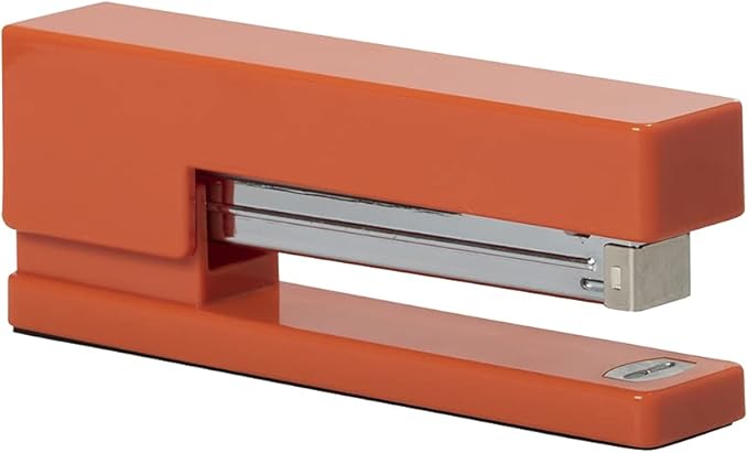 JAM PAPER Office & Desk Sets - 1 Stapler & 1 Tape Dispenser - Orange - 2/Pack