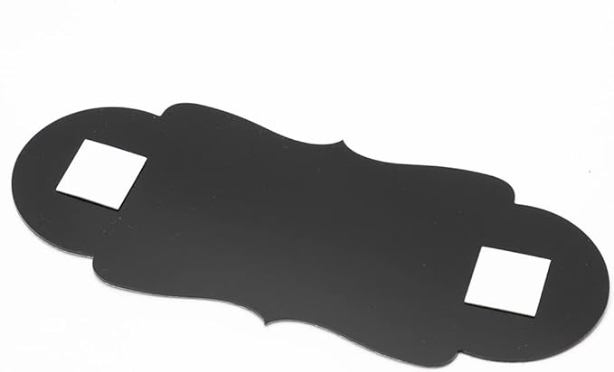 Designer EMPLOYEES ONLY Sign | Easy Installation | Office or Business Signs | Workplace Safety - Red/Gold - Medium (1 Pack)