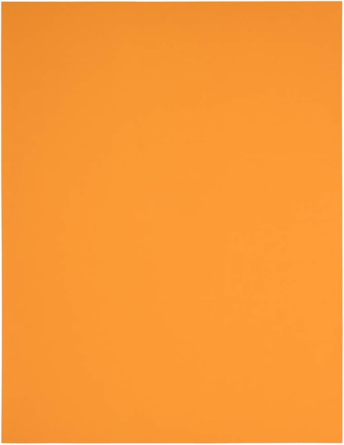 JAM PAPER Return Address Labels - Standard Mailing - 1 x 2 5/8 - Neon Orange - 120 Shipping Labels/Pack