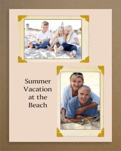 300 Sheets Chipboard 24pt (Point) 3 X 5 Inches Light Weight Index Card|Photo|Frame Size .024 Caliper Thickness Cardboard Craft Packaging Brown Kraft Paper Board