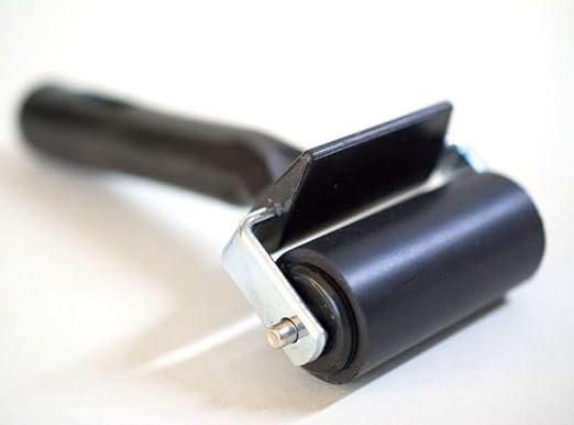 Deluxe Pro Vinyl Repair Patch Kit for Inflatables with 9 8" x 8" Patches (Red, Orange, Yellow, Blue, Green, Indigo, Violet, White, Black), 4-Ounce HH66 Vinyl Adhesive, and Silicone Seam Roller