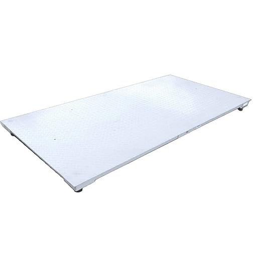 SellEton 48" x 72" (4' x 6') Non-NTEP Floor Scales, Indicator for Warehouse Shipping and Heavy Duty Industrial, 1000 lb x 0.2 lb