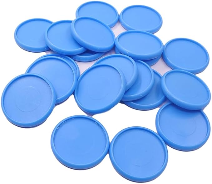 100pcs Discbound Notebook Discs DIY Planner Accessories fits for Tul,Levenger,Arc,Happy Planner,Talia(Blue,0.94inch/24mm)