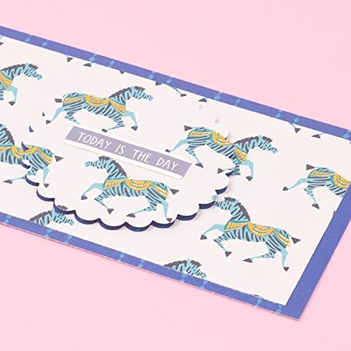 Craftelier - 3 Inch Circle Scallop Punch with Lever Press | Shape Hole Puncher for Paper Crafts | Scalloped Hole Punch for Scrapbooking, DIY Cards & Journals | Mini Hole Punch for Paper & Cardstock.