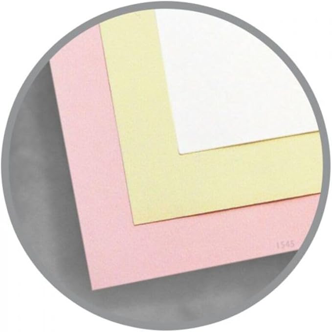 Limited Papers (TM), Carbonless Sheets, Superior, Pre Collated, Multi part, Bond Finish. (3-Part Straight 8.5 x 14, White/Canary/Pink (5910), 1 Ream)