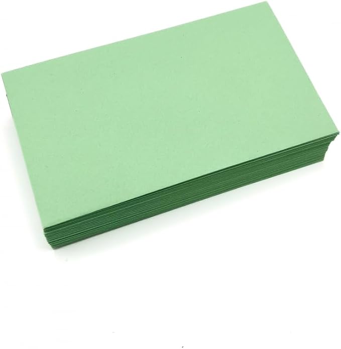 Limited Papers (TM) #6 3/4 Regular Envelope - Pastel - 24# (3 5/8 x 6 1/2) - Business Series (Green, 250)
