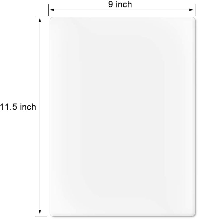 5 mil Thermal Laminating Sheets 500 Packs, 9” x 11.5” Clear Laminating Pouches Holds 8.5 x 11 Inch Sheet, Letter Size Lamination Paper for Laminator - Rounded Corner
