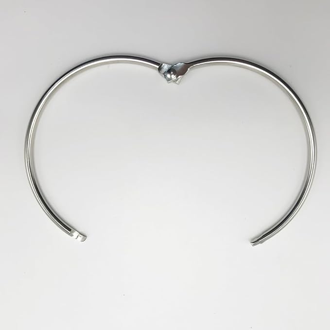 4 Inch Binder Rings Large Book Ring Metal Clips for Index Cards 10 Pack