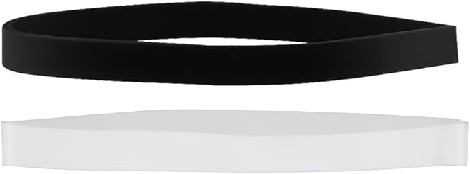 JAM PAPER Colorful Rubber Bands - Size 107 - Black & White Multi-Purpose Rubberbands - 100/Pack