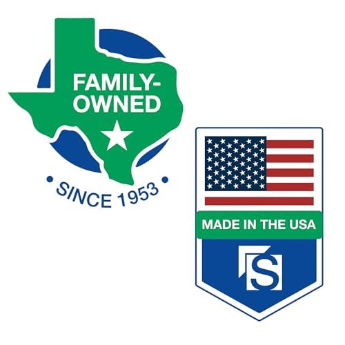 Samsill 1.5 Inch 3 Ring Binders, Made in USA, Economy Round Ring, Clear View Cover, 325 Sheet Capacity - for School, Home, Office - Black, 12 Pack