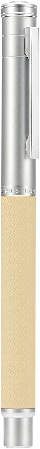 Silver Birch Forest Aluminum Fountain Pen Extra Fine Nib with Converter and Metal Case Set By Asvine