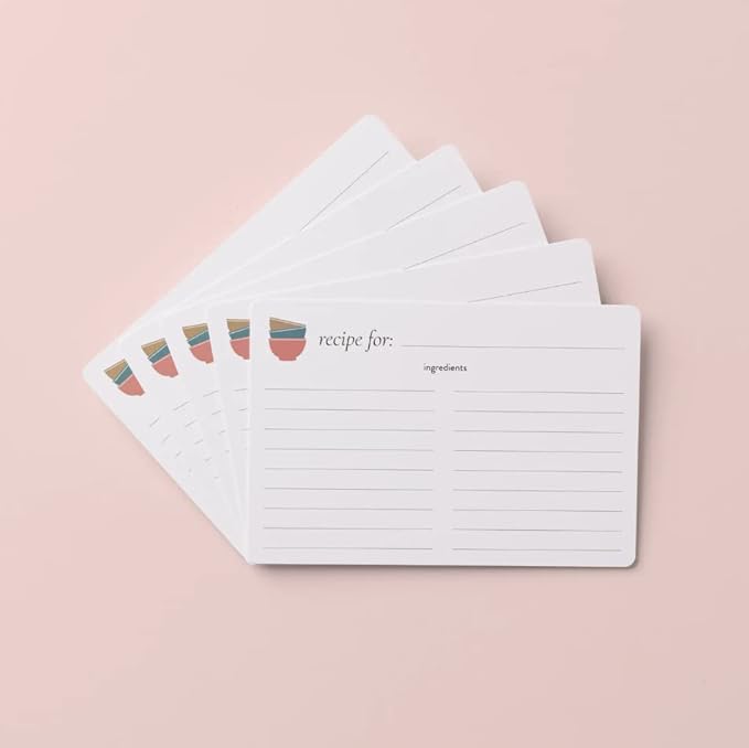 Meal Planner with 72 Recipe Cards (Slow Cooker) - Weekly Menu Planner | Sturdy Recipe Box | 12 Reusable Grocery Shopping Lists | 5 Blank Recipe Cards | Recipe Card Protector | Recipe Ideas