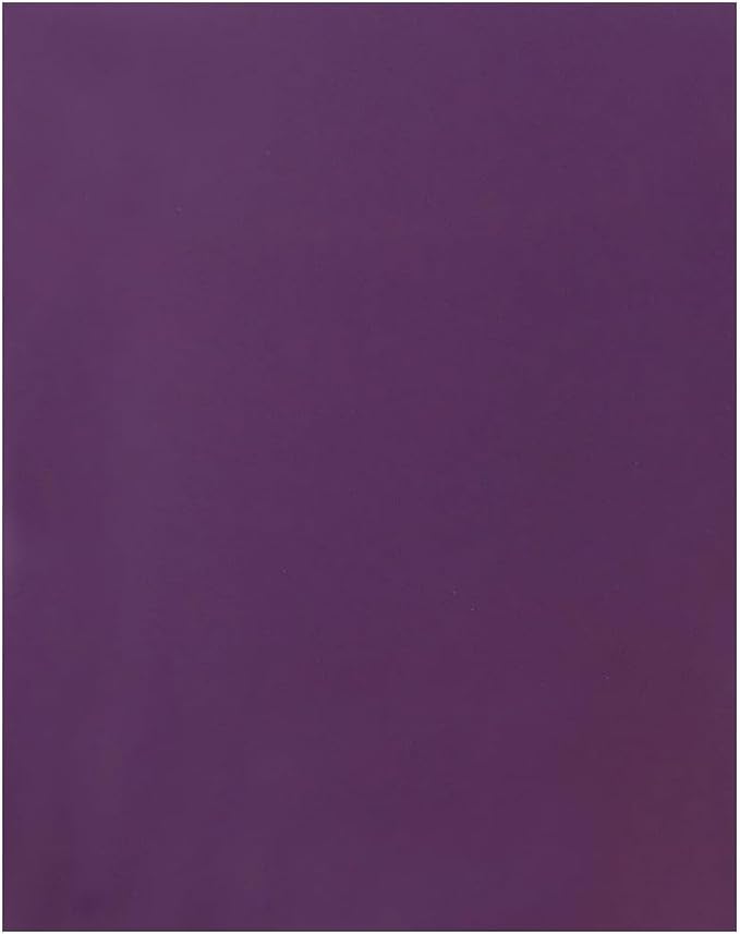 JAM PAPER Custom Printed Semi-Gloss Folders with Round Corner Pockets - Personalized Logo & Text - 10 pt C2S - Purple - 100/Pack