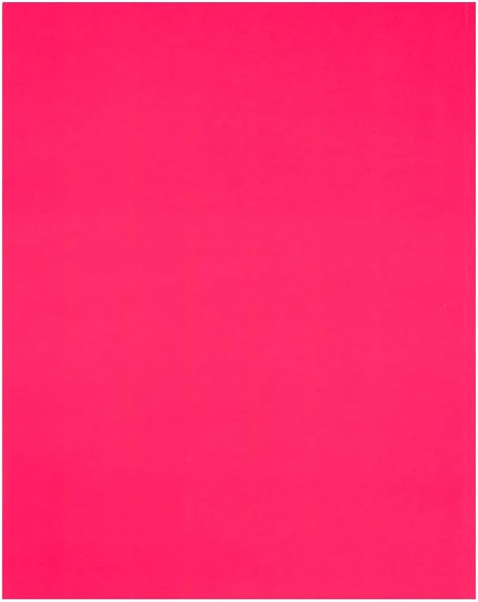 JAM PAPER Custom Printed Semi-Gloss Folders with Round Corner Pockets - Personalized Logo & Text - 12pt C1S - Pink - 250/Pack