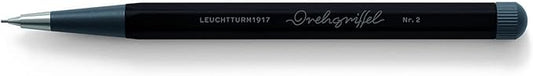 LEUCHTTURM1917 - Drehgriffel Mechanical Pencil - Refillable Writing Stylus with 0.7 mm HB Graphite Lead (Black)