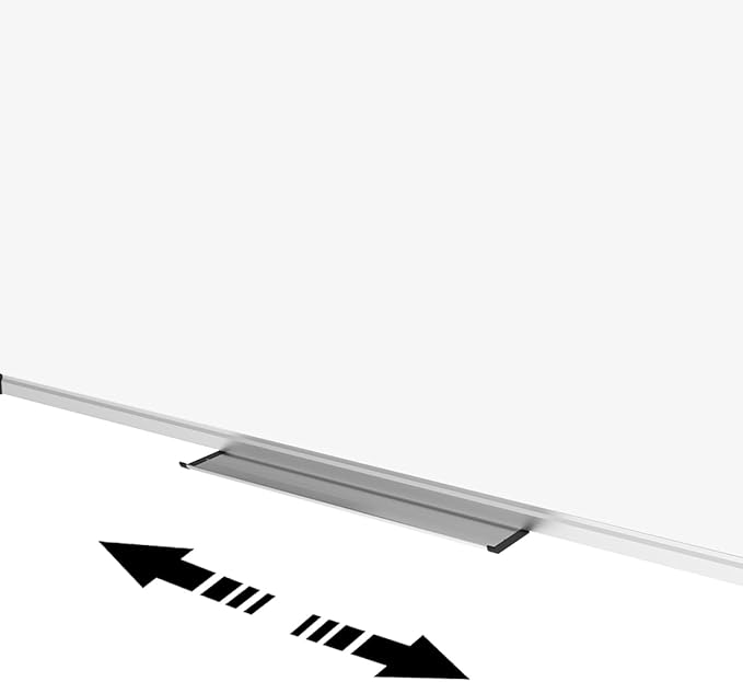 XBoard Magnetic Whiteboard 48 x 36, White Board 4 x 3, Dry Erase Board with Detachable Marker Tray