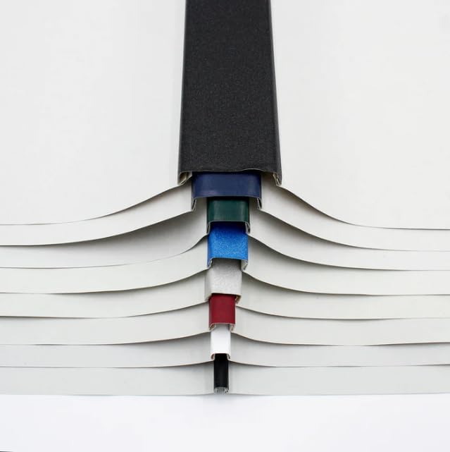 Thermal Binding Clear Covers with Steel Spine –for Thermal Binding Machines – Formerly Unibind – Used in Real Estate, Education and Various Businesses (Quartz, 40 Sheets Max - 96/Boxes)