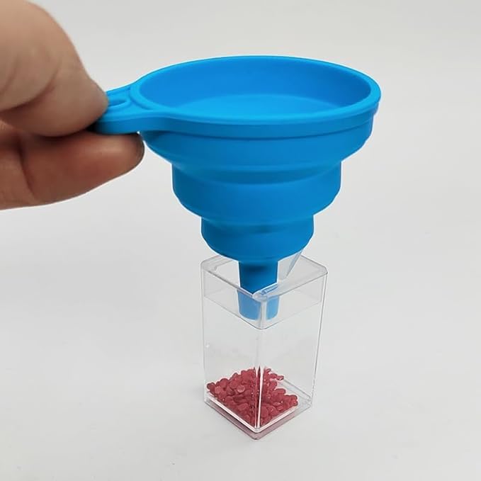 Liccyy 93PCS 5D Diamond Art Painting Tools Accessories Kits with Supplies Gem Storage Box, Painting Pens, Replacement Tips, Trays, Roller, Diamond Art Wax,Funnel,Tweezers for DIY Bead Art Craft