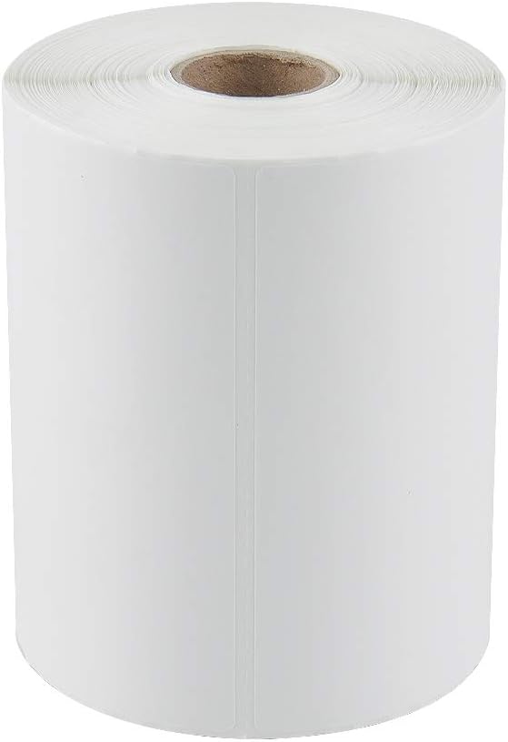 L LIKED 16 Rolls 4" x 6" Direct Blank Thermal Shipping Labels with 250 Labels/Roll - Compatible with Zebra 2844 ZP-450 ZP-500 ZP-505 (16 Rolls)