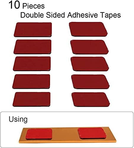 Nameplate Holder Wall or Door 5Pack Silver 2“ × 10”