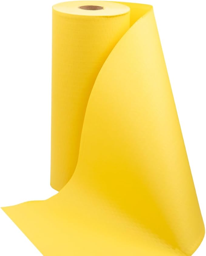 JAM PAPER Honeycomb Packing Paper Roll - 12" x 328' - Lemon Yellow - 328 Sq Ft - 80 GSM - Roll Sold Individually