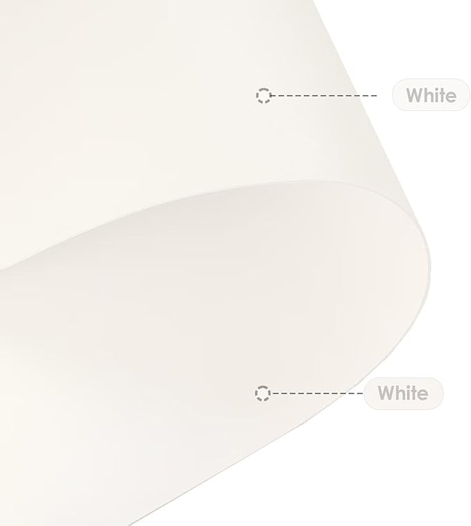 Leather Table Cover,1.8mm Thick,12x84 Inch Desk Cover,Dresser Cover Top,Dresser Protector Top,Dresser Cover,End Table Cover.(White+White,12x84)