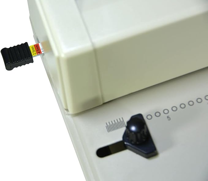 PPE S12 Coil Binding Machine Spiral Coil Binding Machine Manual Round Hole Punch 4 to 1 Pitch 12 Sheet Punch Capacity