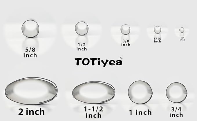 TOTiyea 19 Ring Plastic Binding Combs, 1-1/2 Inch Diameter, 320 Sheet Capacity, Letter Size, Black Comb Binding Spines (10 Pack)