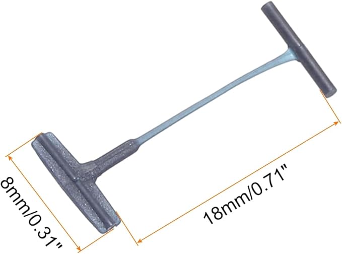 MECCANIXITY Standard Tagging Fasteners,Plastic Regular,Standard Label Gun Price Tagging Barbs for Garment Price Tag Label Tagging Barbs 18mm/0.71 Inch,Pack of 1000 Navy